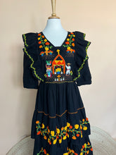 Cargar imagen en el visor de la galería, Maxivestido CEMPASÚCHIL