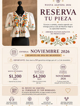 Cargar imagen en el visor de la galería, Reserva- TOP CEMPASÚCHIL para Noviembre 2026 (Después de Día de Muertos)