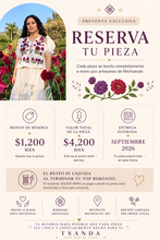 Cargar imagen en el visor de la galería, Reserva- TOP TERCIOPELO para Septiembre 2026 (valor de $4,200 MXN)