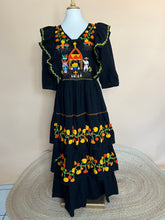 Cargar imagen en el visor de la galería, Maxivestido CEMPASÚCHIL
